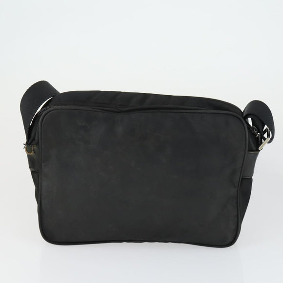 PRADA Shoulder Bag Nylon 3 Set Khaki Black Auth 165124