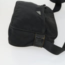 PRADA Shoulder Bag Nylon 3 Set Khaki Black Auth 165124-18