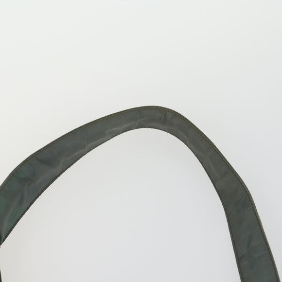 PRADA Shoulder Bag Nylon 3 Set Khaki Black Auth 165124