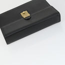 Christian Dior Valentino Dunhill Cartier Bag Leather 4 Set Bordeaux Auth 165125-11