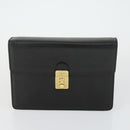 Christian Dior Valentino Dunhill Cartier Bag Leather 4 Set Bordeaux Auth 165125-8