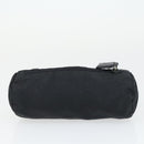 PRADA Sports Pouch Nylon 6 Set Brown Black Light blue Auth 165132-18