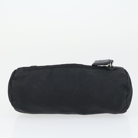 PRADA Sports Pouch Nylon 6 Set Brown Black Light blue Auth 165132
