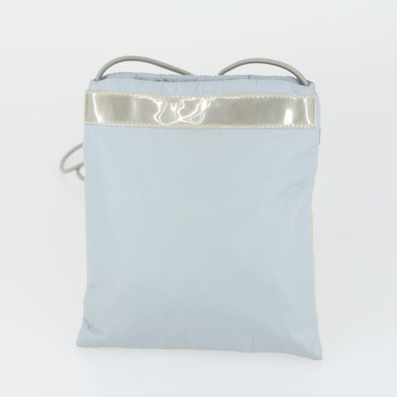 PRADA Sports Pouch Nylon 6 Set Brown Black Light blue Auth 165132