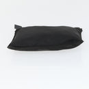 PRADA Sports Pouch Nylon 6 Set Brown Black Light blue Auth 165132-30