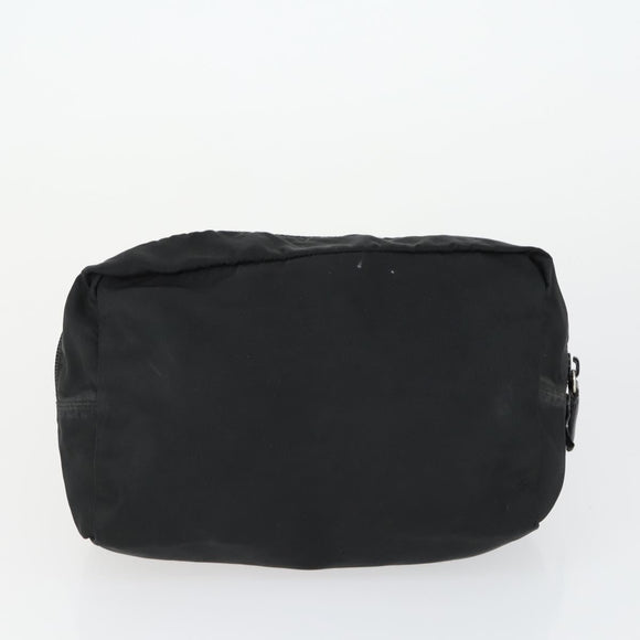 PRADA Sports Pouch Nylon 6 Set Brown Black Light blue Auth 165132