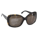 CHANEL Sunglasses plastic Black CC Auth 165138-1