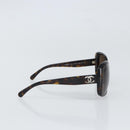 CHANEL Sunglasses plastic Black CC Auth 165138-5