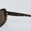 CHANEL Sunglasses plastic Black CC Auth 165138-9