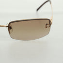 Christian Dior Sunglasses metal Brown Auth 165140V-11