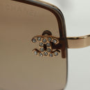 Christian Dior Sunglasses metal Brown Auth 165140V-12