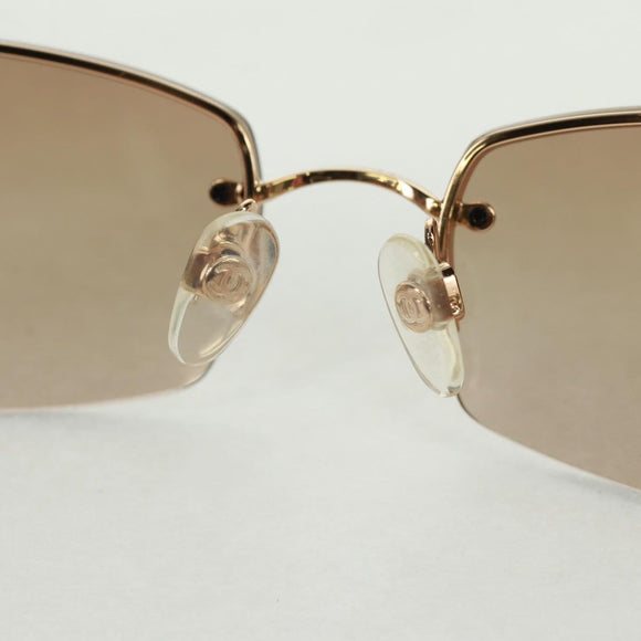 Christian Dior Sunglasses metal Brown Auth 165140V