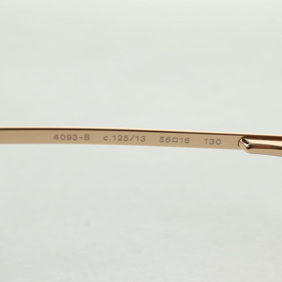 Christian Dior Sunglasses metal Brown Auth 165140V
