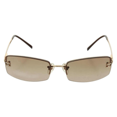 Christian Dior Sunglasses metal Brown Auth 165140V - 0