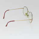 Christian Dior Celine Balenciaga Glasses metal 4 Set Brown Gold Auth 165141-12