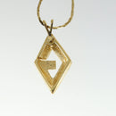 GIVENCHY Necklace metal 3 Set Gold Silver Auth 165143-10