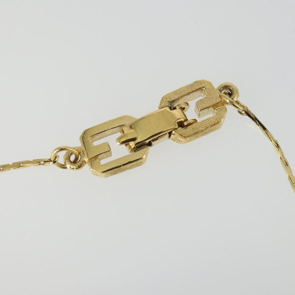 GIVENCHY Necklace metal 3 Set Gold Silver Auth 165143
