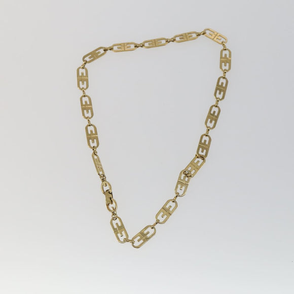 GIVENCHY Necklace metal 3 Set Gold Silver Auth 165143