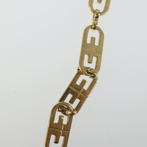 GIVENCHY Necklace metal 3 Set Gold Silver Auth 165143