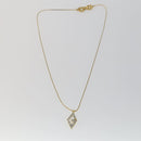 GIVENCHY Necklace metal 3 Set Gold Silver Auth 165143-8