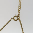Christian Dior Necklace metal 7 Set Gold Auth 165144-5