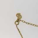 Christian Dior Necklace metal 7 Set Gold Auth 165144-9