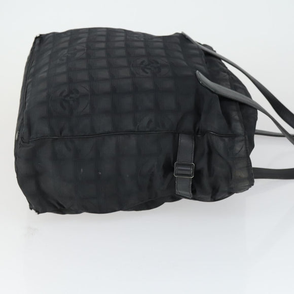 BVLGARI BALLY CHANEL SAINT LAURENT Bag Nylon Leather 4 Set Black Auth 165147