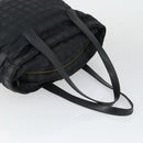 BVLGARI BALLY CHANEL SAINT LAURENT Bag Nylon Leather 4 Set Black Auth 165147-11