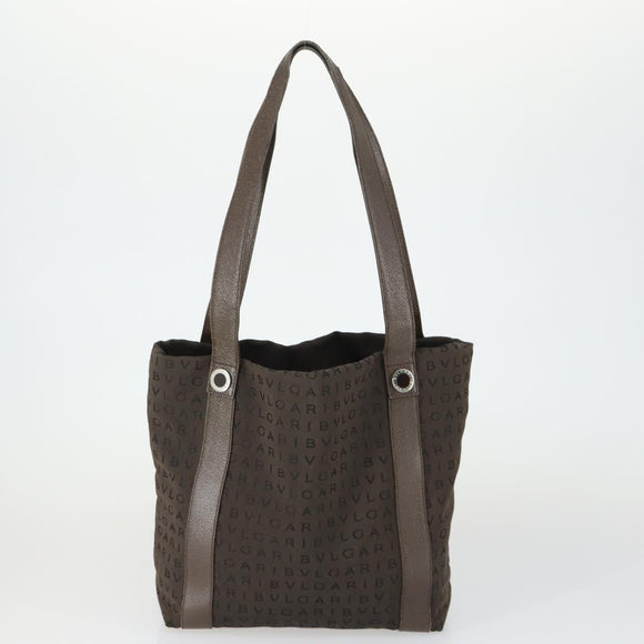 BVLGARI BALLY CHANEL SAINT LAURENT Bag Nylon Leather 4 Set Black Auth 165147