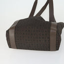 BVLGARI BALLY CHANEL SAINT LAURENT Bag Nylon Leather 4 Set Black Auth 165147-18