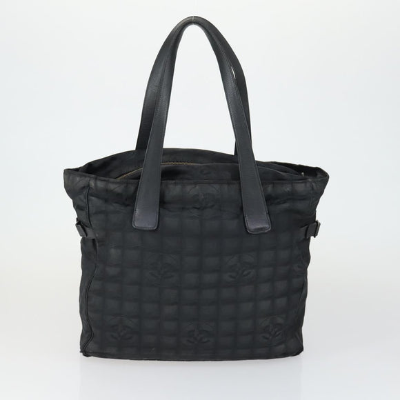 BVLGARI BALLY CHANEL SAINT LAURENT Bag Nylon Leather 4 Set Black Auth 165147