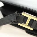 CELINE MCM Loewe Vicetos Logogram Schoudertas PVC 4-delige set Beige Zwart Auth 165148-12