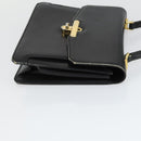 GUCCI GG Canvas Shoulder Bag Nylon Leather 4 Set Black Beige Auth 165149-17