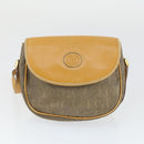 GUCCI GG Canvas Shoulder Bag Nylon Leather 4 Set Black Beige Auth 165149-22