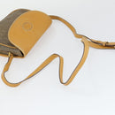 GUCCI GG Canvas Shoulder Bag Nylon Leather 4 Set Black Beige Auth 165149-25