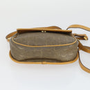 GUCCI GG Canvas Shoulder Bag Nylon Leather 4 Set Black Beige Auth 165149-26