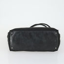 GUCCI GG Canvas Shoulder Bag Nylon Leather 4 Set Black Beige Auth 165149-7