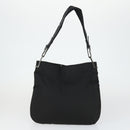 GUCCI GG Canvas Shoulder Bag Nylon Leather 4 Set Black Beige Auth 165149-9
