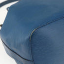 LOUIS VUITTON Epi Petit Noe Schultertasche Blau M44105 LV Auth 165161-15