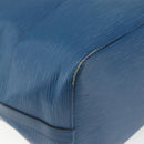 LOUIS VUITTON Epi Petit Noe Schultertasche Blau M44105 LV Auth 165161-9