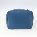 LOUIS VUITTON Epi Petit Noe Schultertasche Blau M44105 LV Auth 165161-5