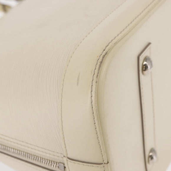 LOUIS VUITTON Epi Alma GM Hand Bag White Yvoire M4032J LV Auth 165162