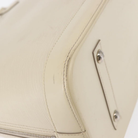 LOUIS VUITTON Epi Alma GM Hand Bag White Yvoire M4032J LV Auth 165162