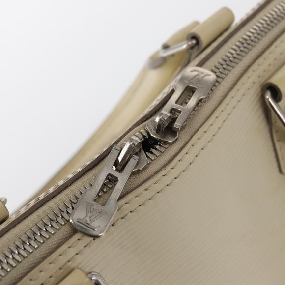 LOUIS VUITTON Epi Alma GM Hand Bag White Yvoire M4032J LV Auth 165162