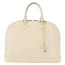 LOUIS VUITTON Epi Alma GM Hand Bag White Yvoire M4032J LV Auth 165162-13