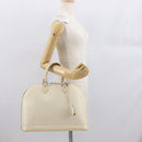 LOUIS VUITTON Epi Alma GM Hand Bag White Yvoire M4032J LV Auth 165162-22