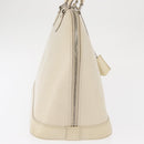 LOUIS VUITTON Epi Alma GM Hand Bag White Yvoire M4032J LV Auth 165162-4