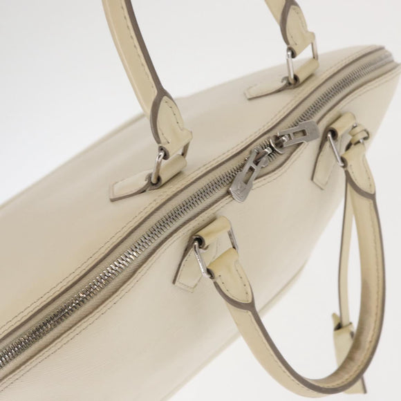 LOUIS VUITTON Epi Alma GM Hand Bag White Yvoire M4032J LV Auth 165162