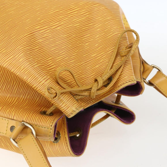 LOUIS VUITTON Epi Noe Shoulder Bag Tassili Yellow M44009 LV Auth 165172