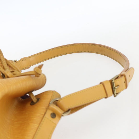 LOUIS VUITTON Epi Noe Shoulder Bag Tassili Yellow M44009 LV Auth 165172